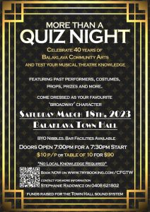 BCA Quiz Night